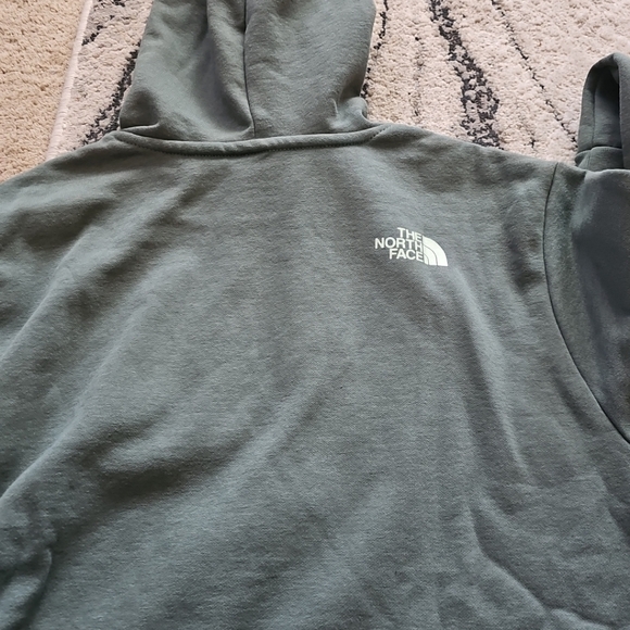 The North Face Womens Crewneck Pullover Hoodie Duck Green New - Picture 5 of 5